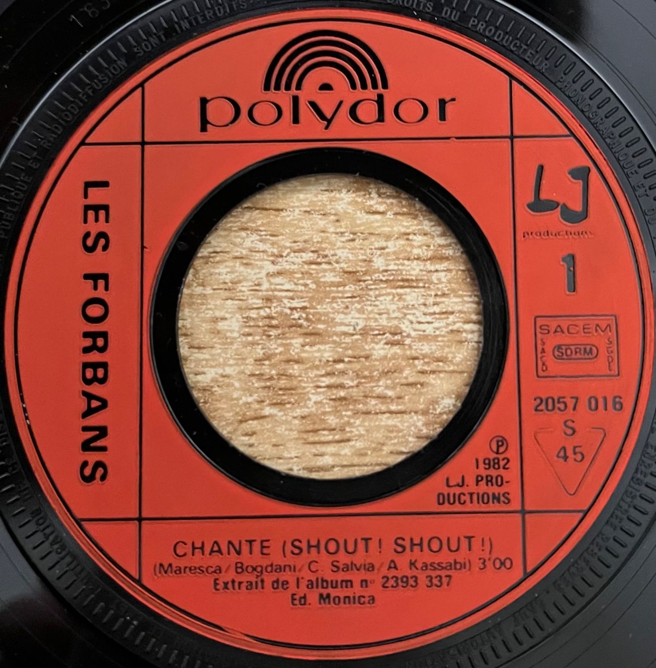 Dischi in vinile: LES FORBANS - CHANTE – Usato da Bussigny venduto da vinyl-pas-cher 2