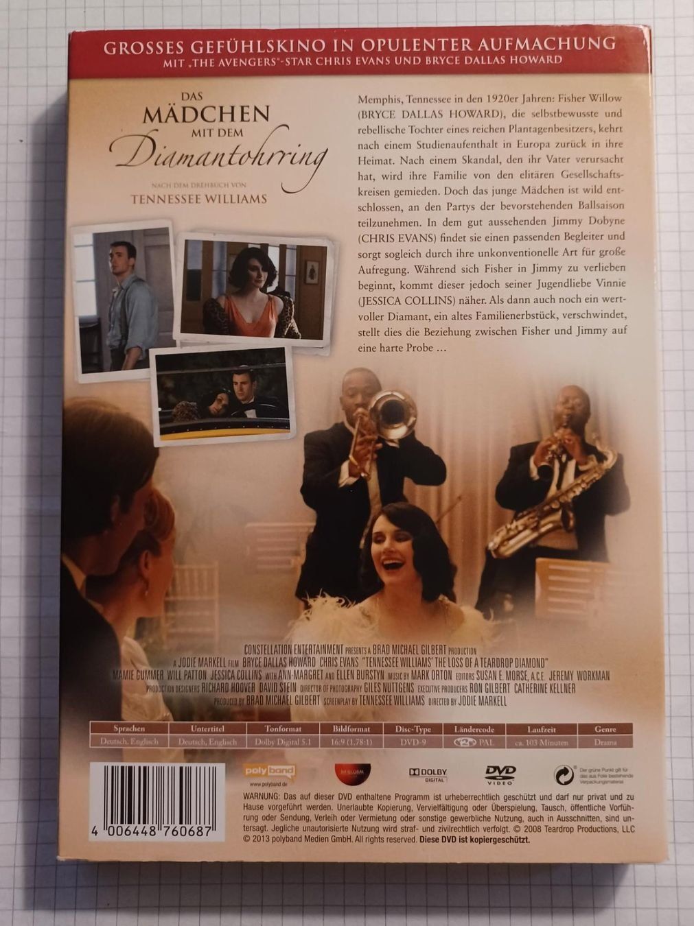 Tutti i DVDs: Das Mädchen mit dem Diamantohrring – Nuovo (secondo la descrizione) da Dietikon venduto da Ruempfli 3