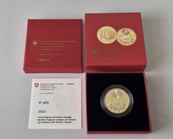 Goldmünze 100 Jahre letzte Prägung Jg.2022