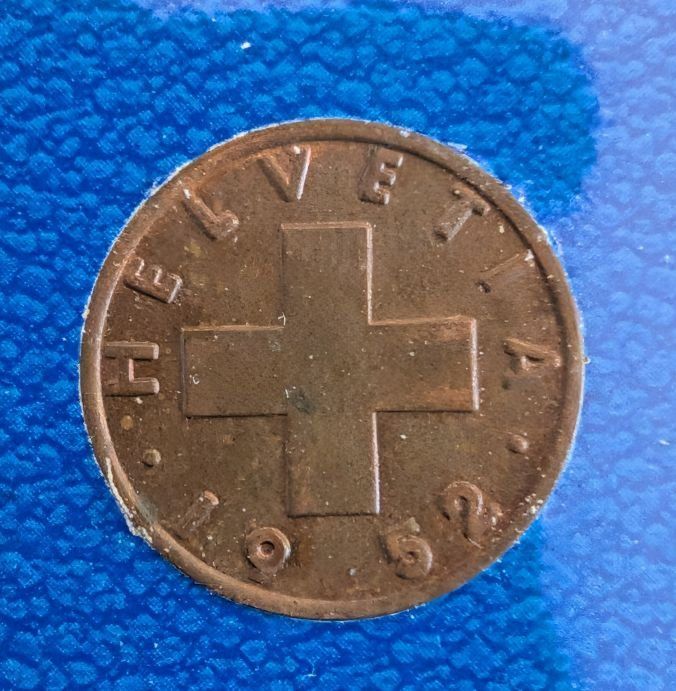 Tutti le monete: 2 Rappen 1952 – Usato da Arch venduto da coinsandmore