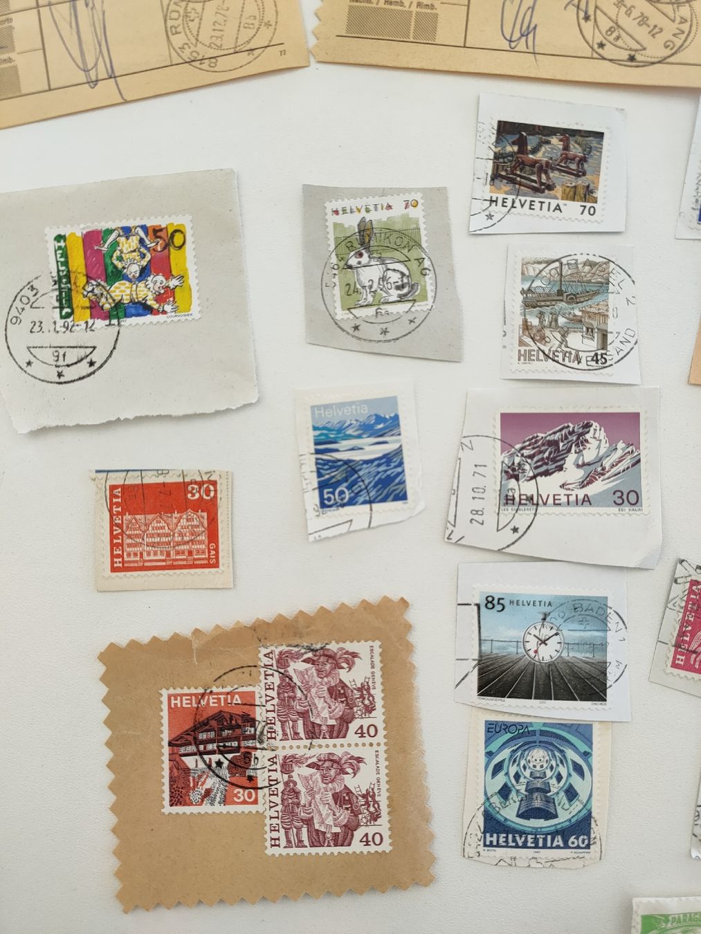 Tutti i francobolli: Briefmarken-Sammlung - Marken ab ca. 1971 &  alte Postdoppel – Usato da Gipf-Oberfrick venduto da minini 5