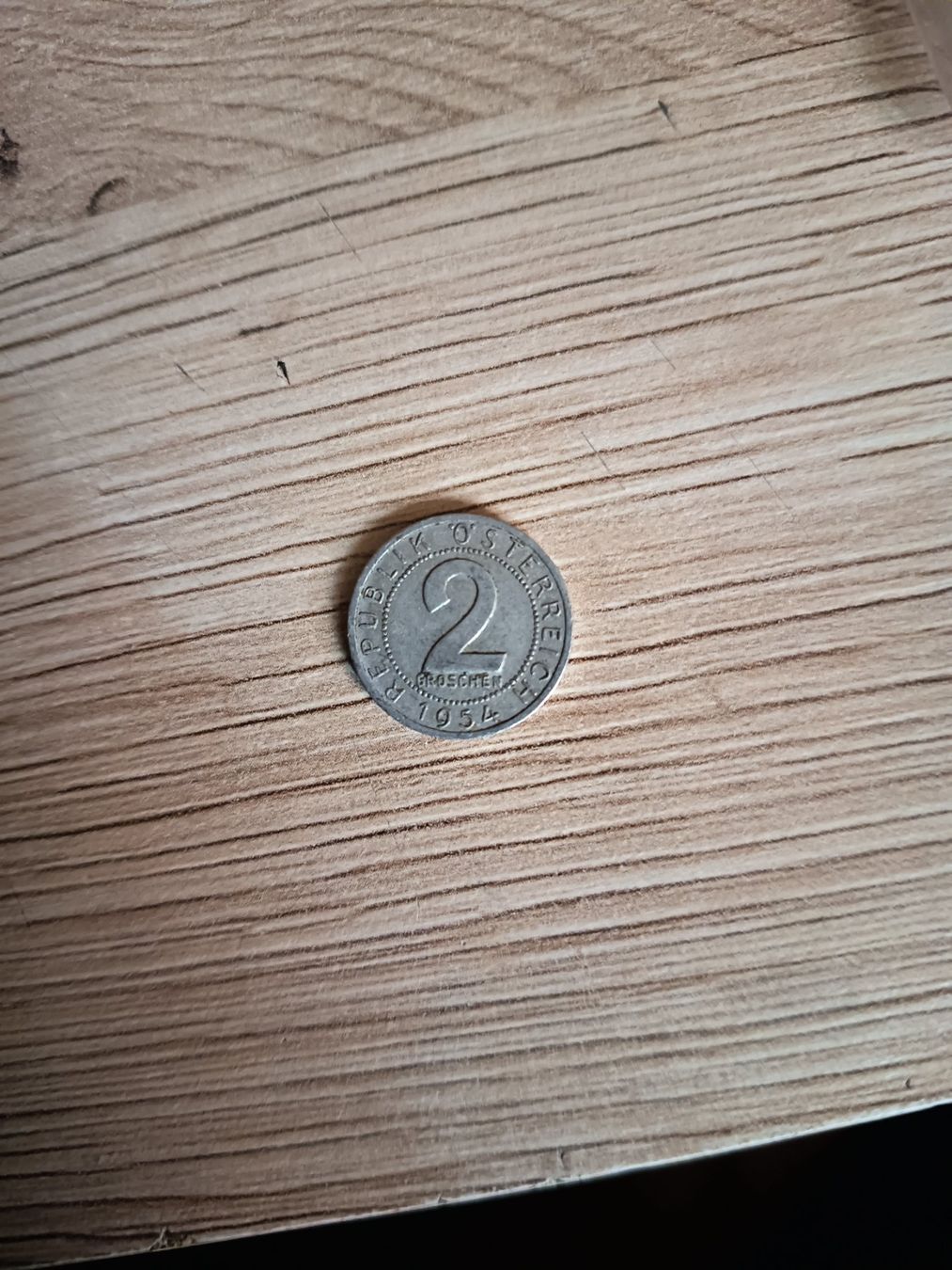 Alle Münzen: 2 groschen 1954 Nr110 – Gebraucht aus Wattwil von LuckyLegoandCoins