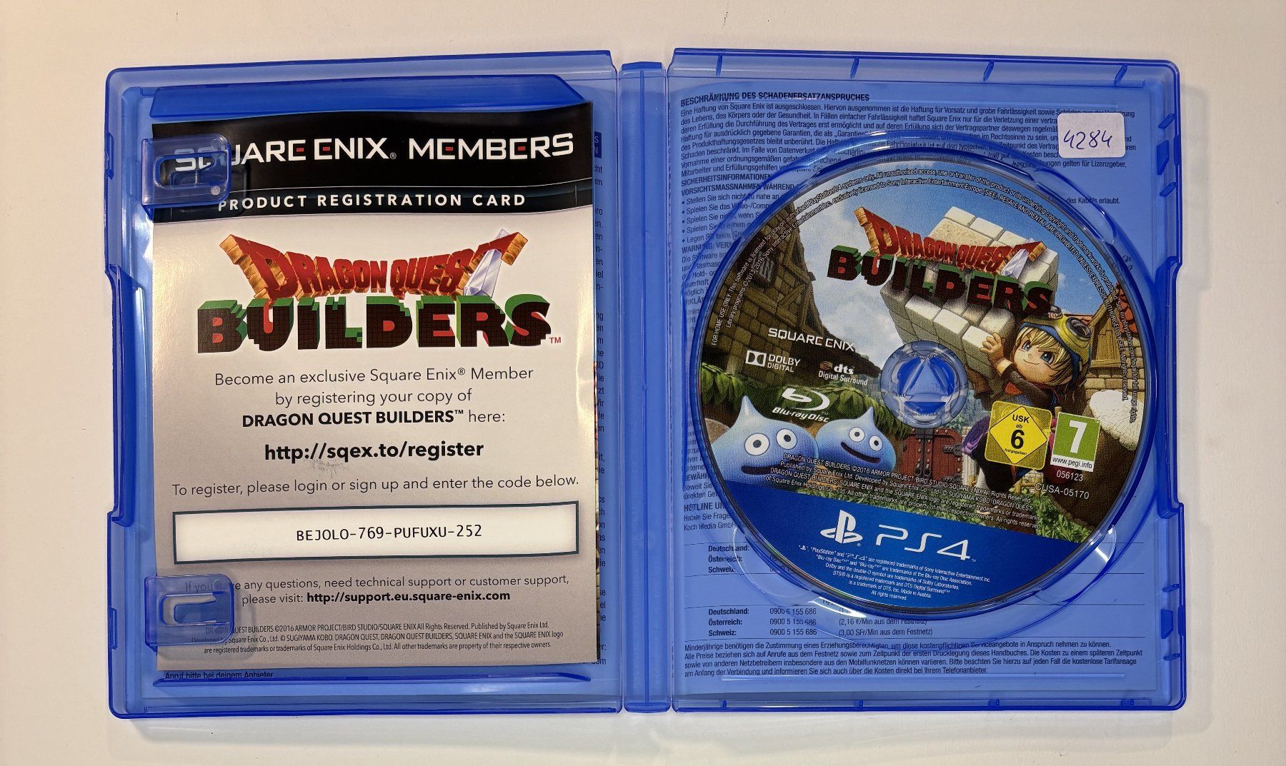 Giochi: PS4 - Dragon Quest Builders – Usato da Allschwil venduto da Bullach 1