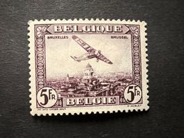 Belgien 1930 Mi 283 mit Falz Luftfahrt (2496)
