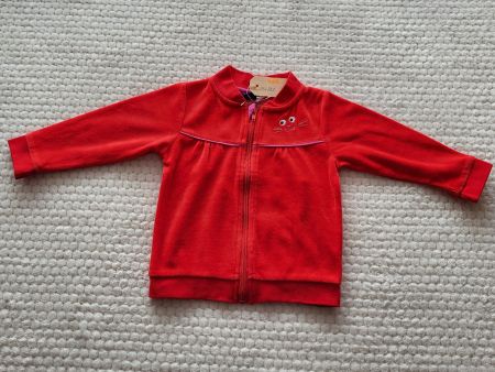 Mädchen-Trainer-Jacke rot