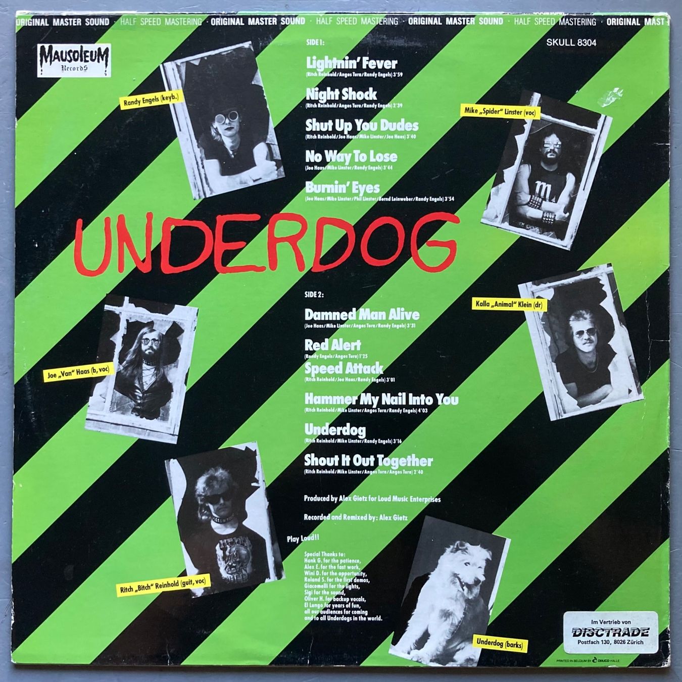 Vinyles: UNDERDOG - UNDERDOG – D'occasion à Poliez-Pittet par Newtown-Records 1