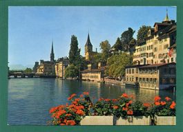Zürich, Schipfe, ungelaufen, Grossformat, ca. 1970