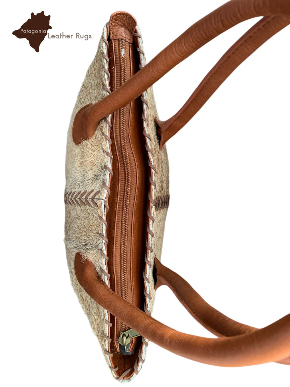 Borse da donna: Handtasche aus echtem Kuhfell – Nuovo e nell'imballaggio originale da Arbedo venduto da patagonialeatherrugs 3