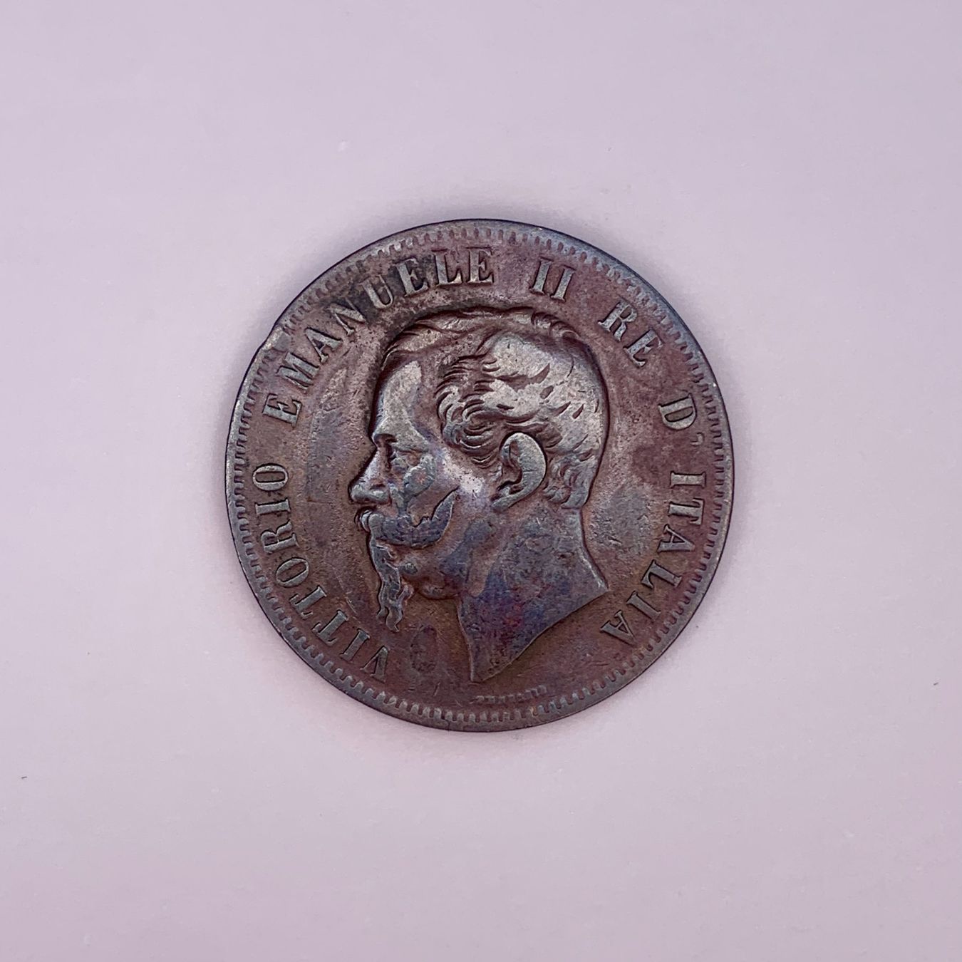 Tutti le monete: Italie 10 centesimi 1862 – Usato da Genève venduto da subermarket