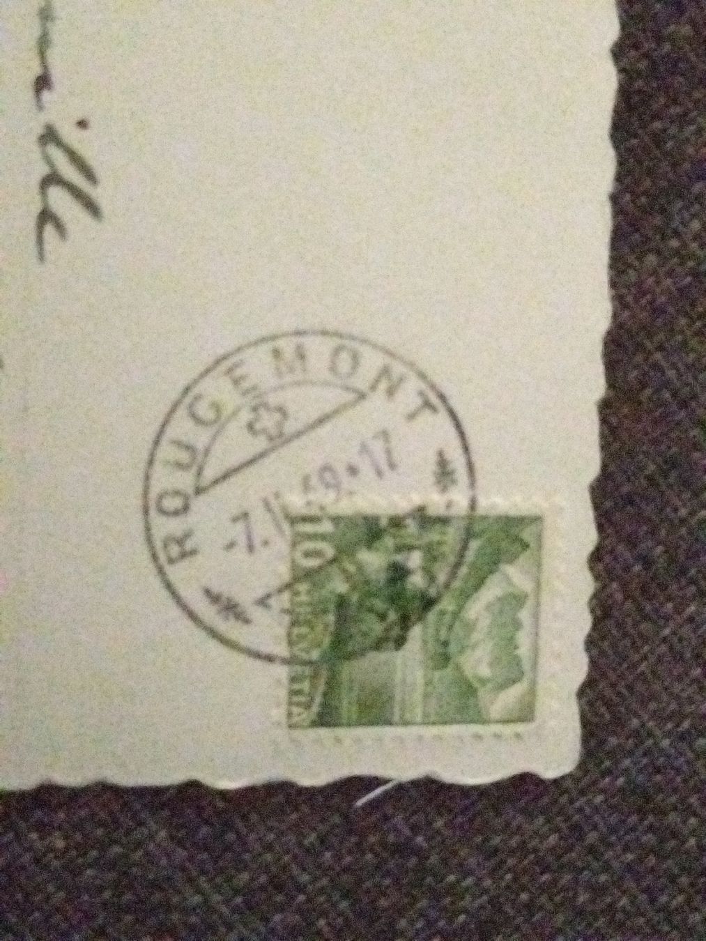 Cartoline postali: Carte postale ancienne Rougemont Suisse vue générale  – Usato da Farvagny-le-Grand venduto da LaCaverne 3