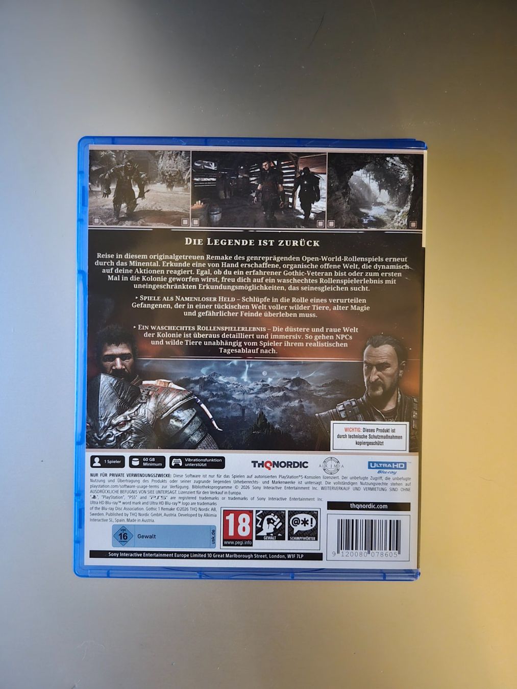 Jeux: Gothic Remake PS5 Spiel – D'occasion à Basel par Mr.Wednesday 1