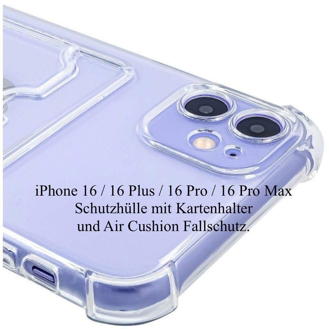 Covers & Schutzfolien: iPhone 16 Schutzhülle mit Kartenhalter mit Fallschutz – Neu (gemäss Beschreibung) aus Basel von MY.AIRPODS.SHOP 5