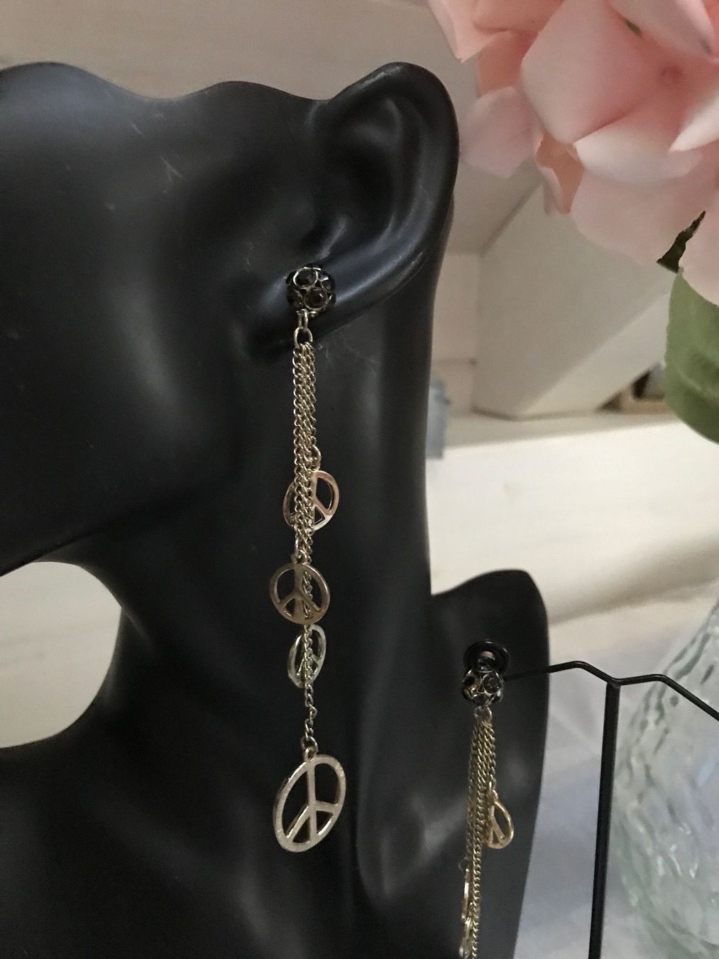 Boucles d'oreille: Ohrringe Peace – D'occasion à Seon par Sunny-Schmuck78 1
