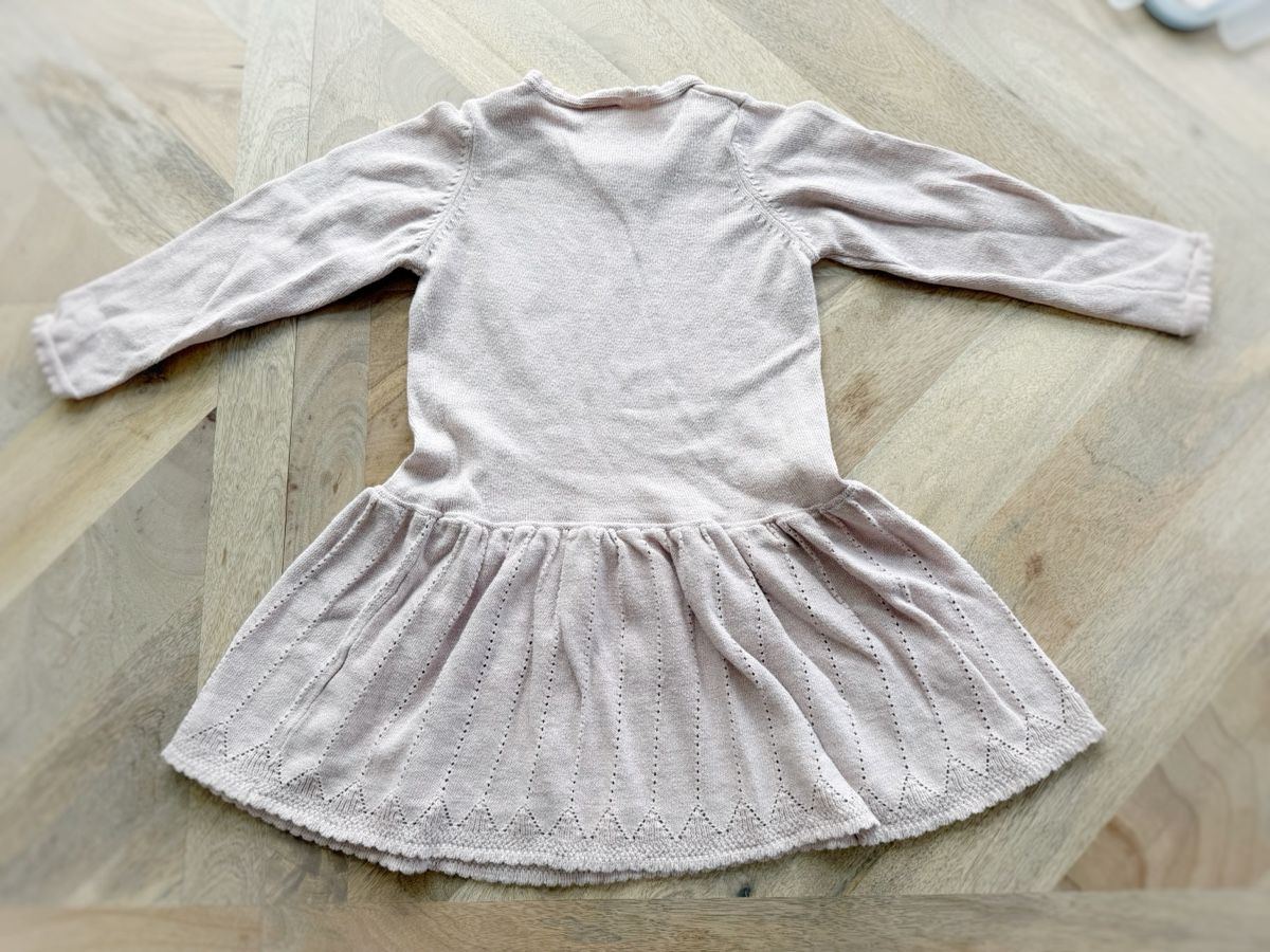 Vestiti & Gonne: Mädchen Strickkleid rosa, Gr. 104 – Usato da Eggenwil venduto da Lissi82 3