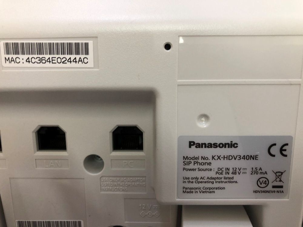 Panasonic Telefon KXHDV340NE Kaufen auf Ricardo