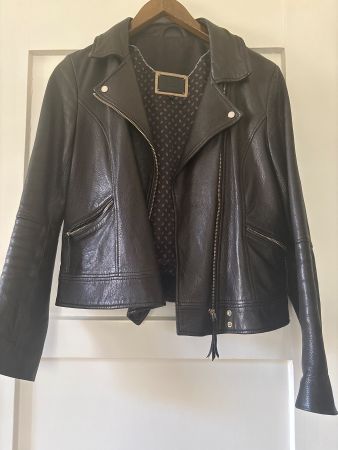 Massimo Dutti Lederjacke Gr. M