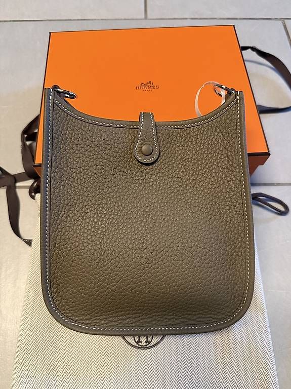 Taschen für Damen: Hermès Evelyne 16 Amazone - Etoupe - NEU – Neu und originalverpackt aus Wallisellen von Leilyc 2