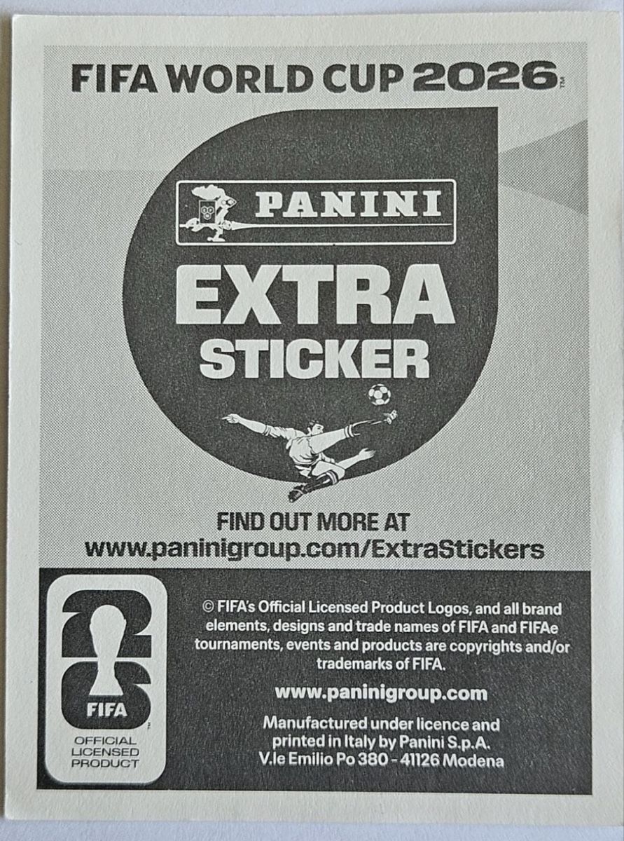 Panini Carte collezionabili: Panini Extra Sticker, WM 2026: Silber Achraf Halimi, – Nuovo (secondo la descrizione) da Binningen venduto da jazz1979 1