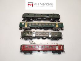 Märklin 4017/35/38/66 SBB CFF FFS Personenwagen AC H0 mitOVP