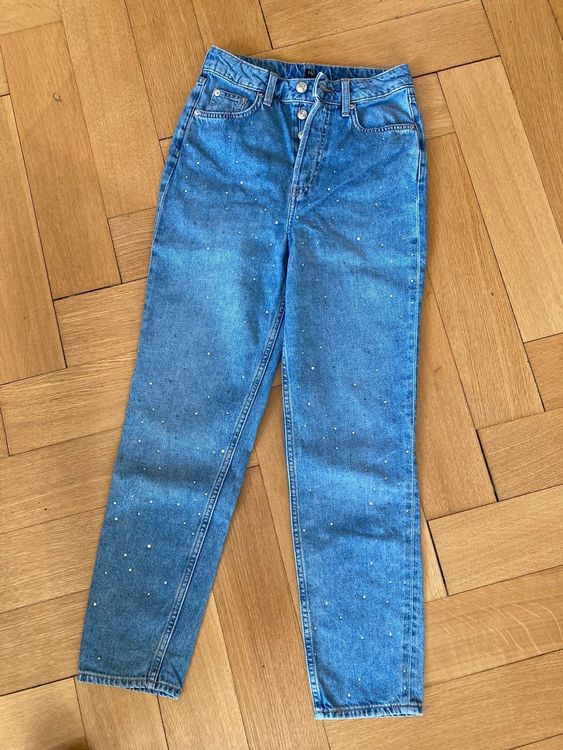 divided-jeans-mit-strass-gr-13-14-jahre-160-cm-kaufen-auf-ricardo