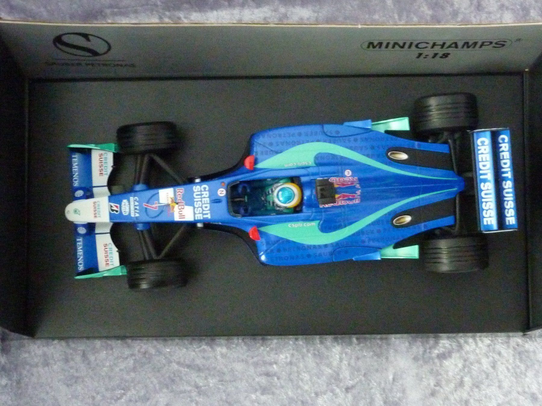 Minichamps Modellautos: Sauber Petronas C21 #7  1:18 – Neu und originalverpackt aus Dürrenäsch von modellautos4you 3