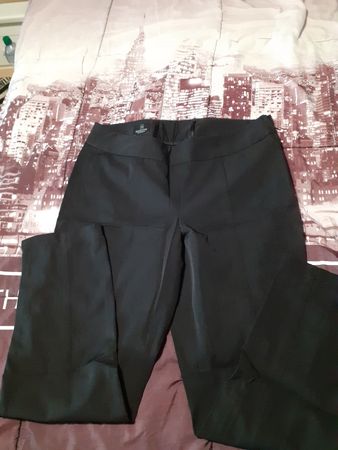 Schwarze Stoffhose Madeline, Gr.M
