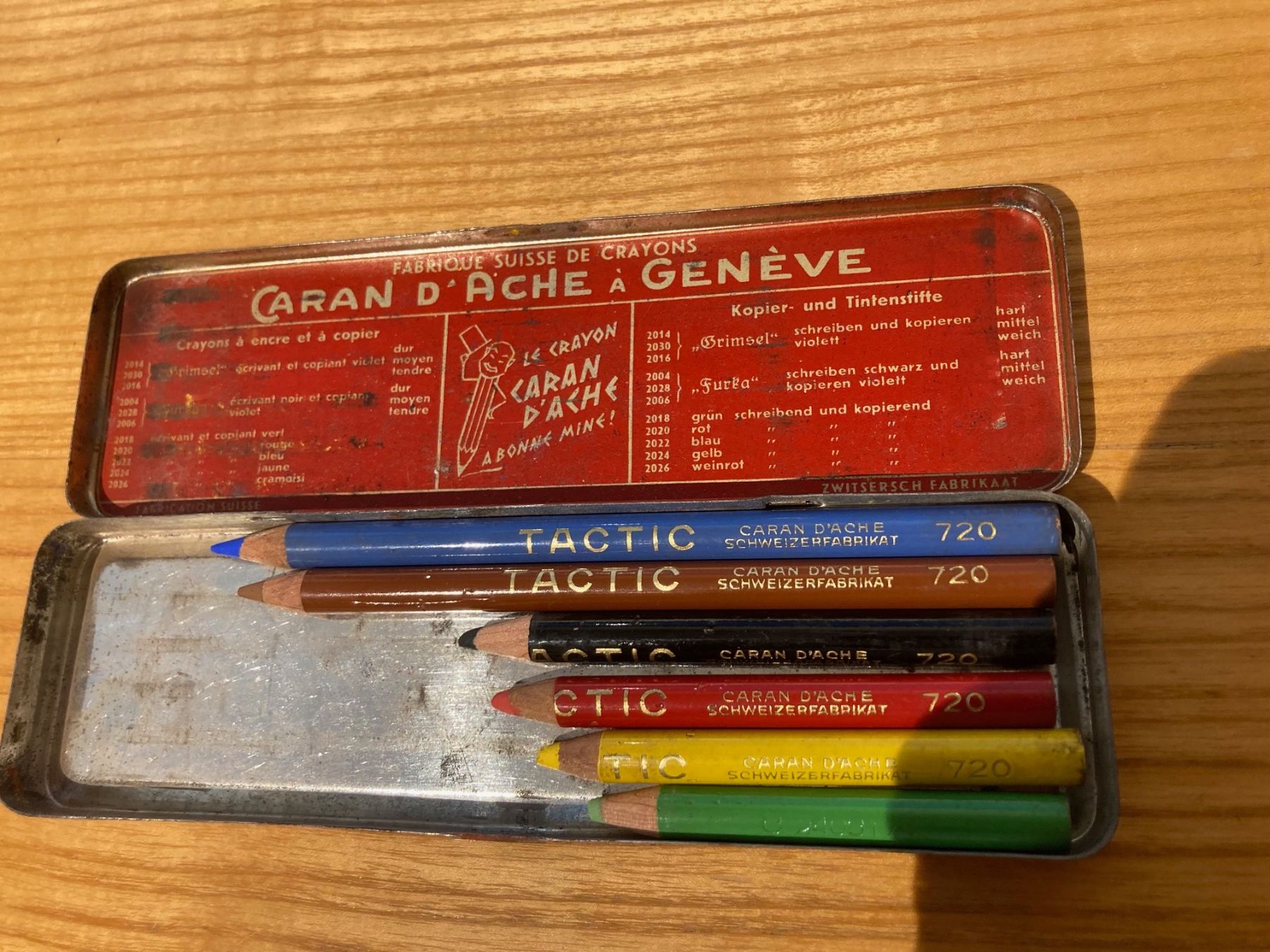Caran D'Ache Stifte & Marker: CARAN D'ACHE  "T A C T I C " – Gebraucht aus Hombrechtikon von Leonerina 1