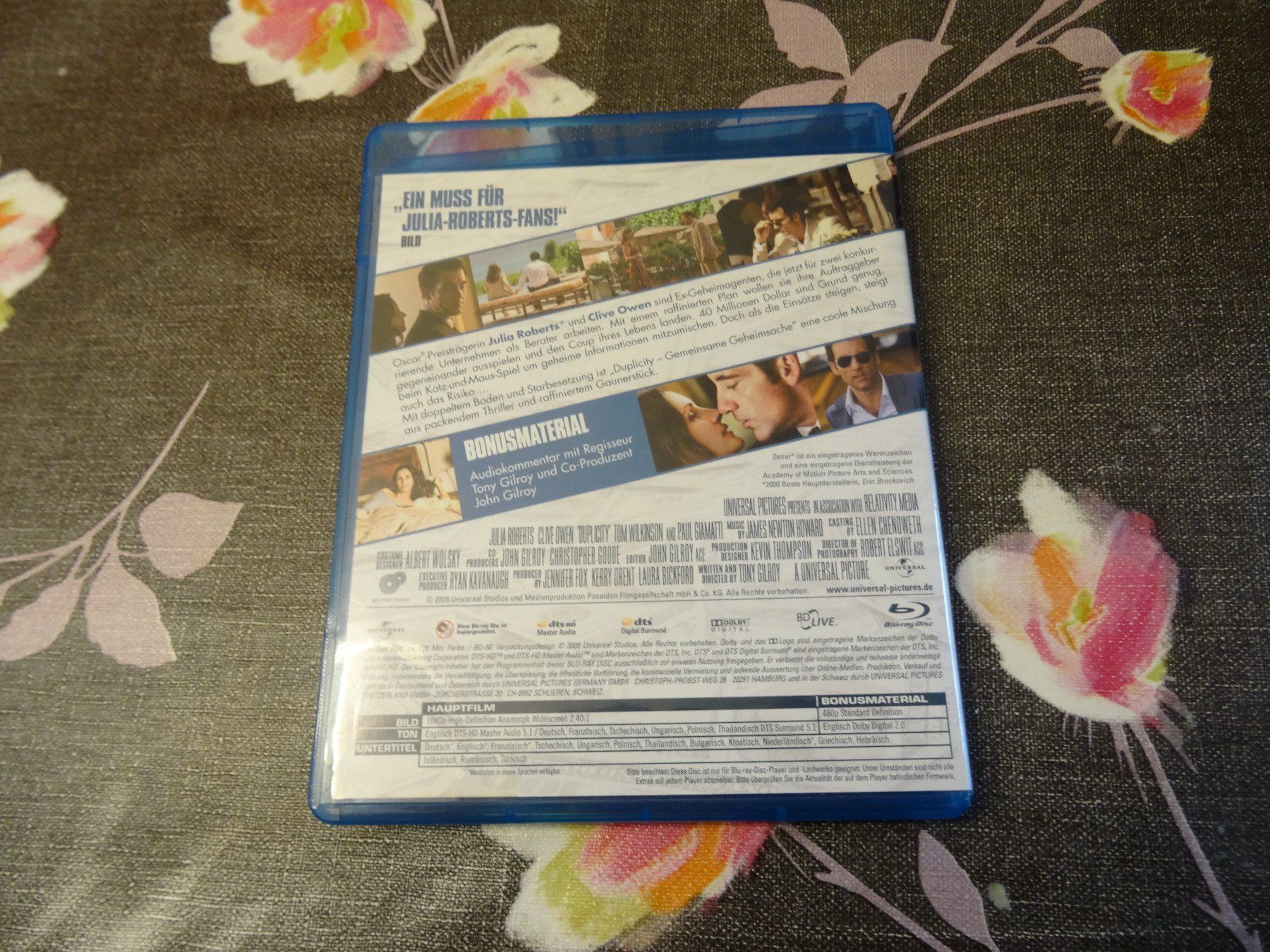 Tutti i DVDs: Duplicity - Gemeinsame Geheimsache BLU-RAY – Usato da Olten venduto da Disc-Verkauf 2