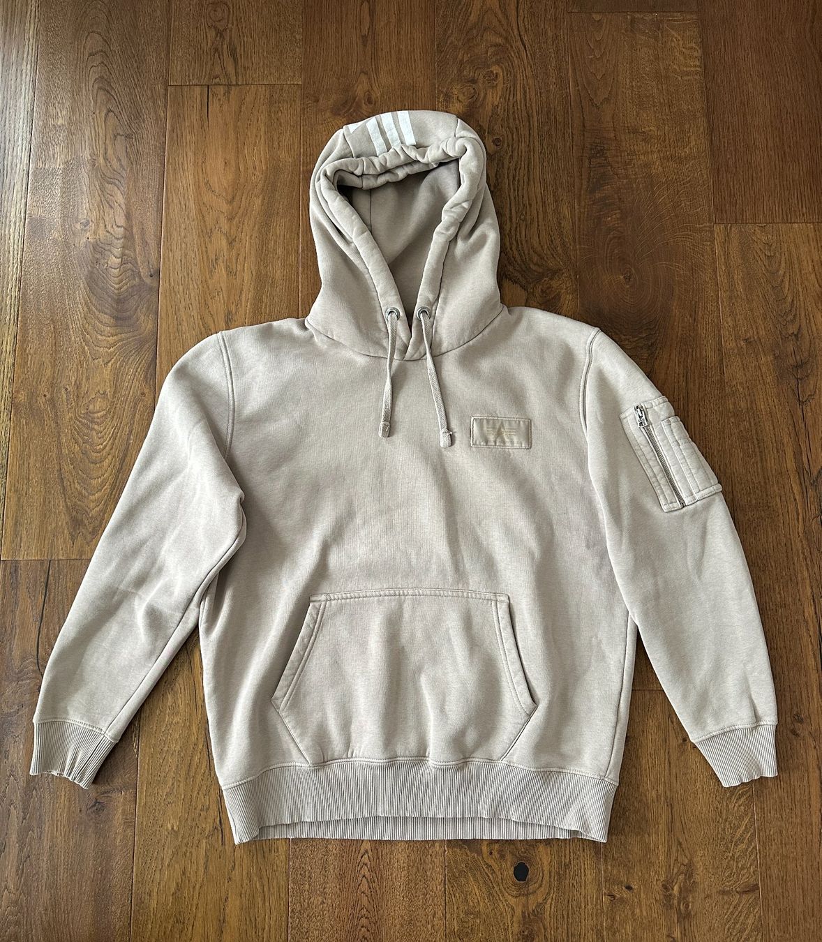 Alpha Industries Maglioni & Felpe: Alpha Industries Hoodie Beige, Grösse L – Usato da Burgdorf venduto da Luluk27