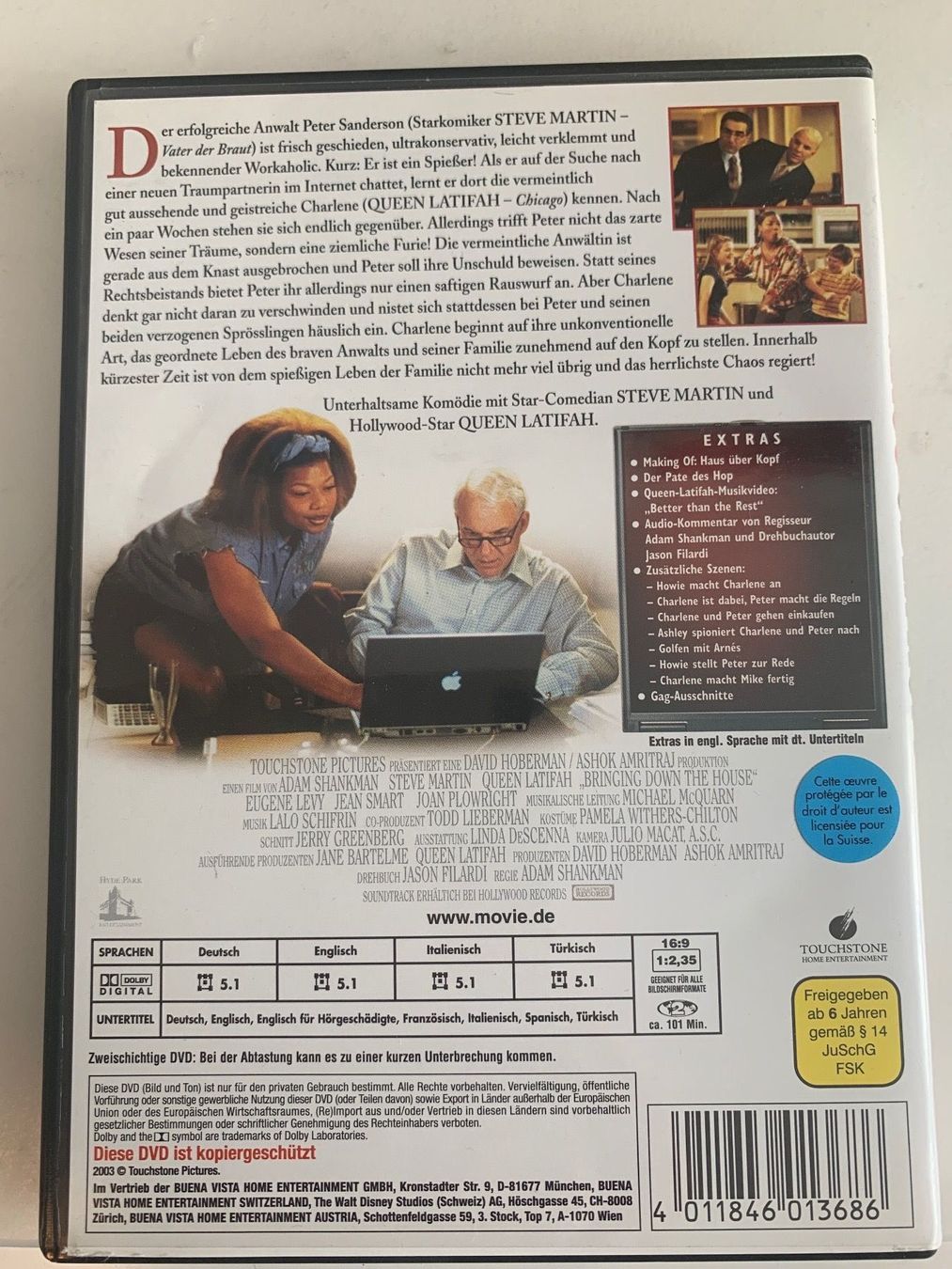Tutti i DVDs: DVD Haus über Kopf – Usato da Kreuzlingen venduto da jamie45 1