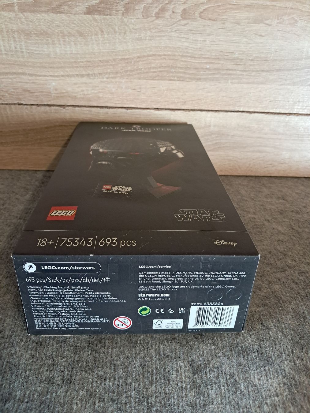 Lego Giocattoli: Lego 75343 Star Wars Dark Trooper Helm – Nuovo e nell'imballaggio originale da Hornussen venduto da BBGratz 5