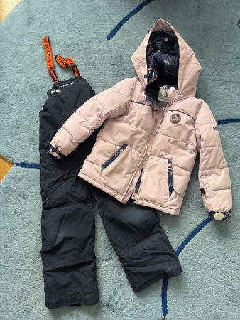 Ensemble de ski Roxy+Helly Hansen fille, taille 6 ans