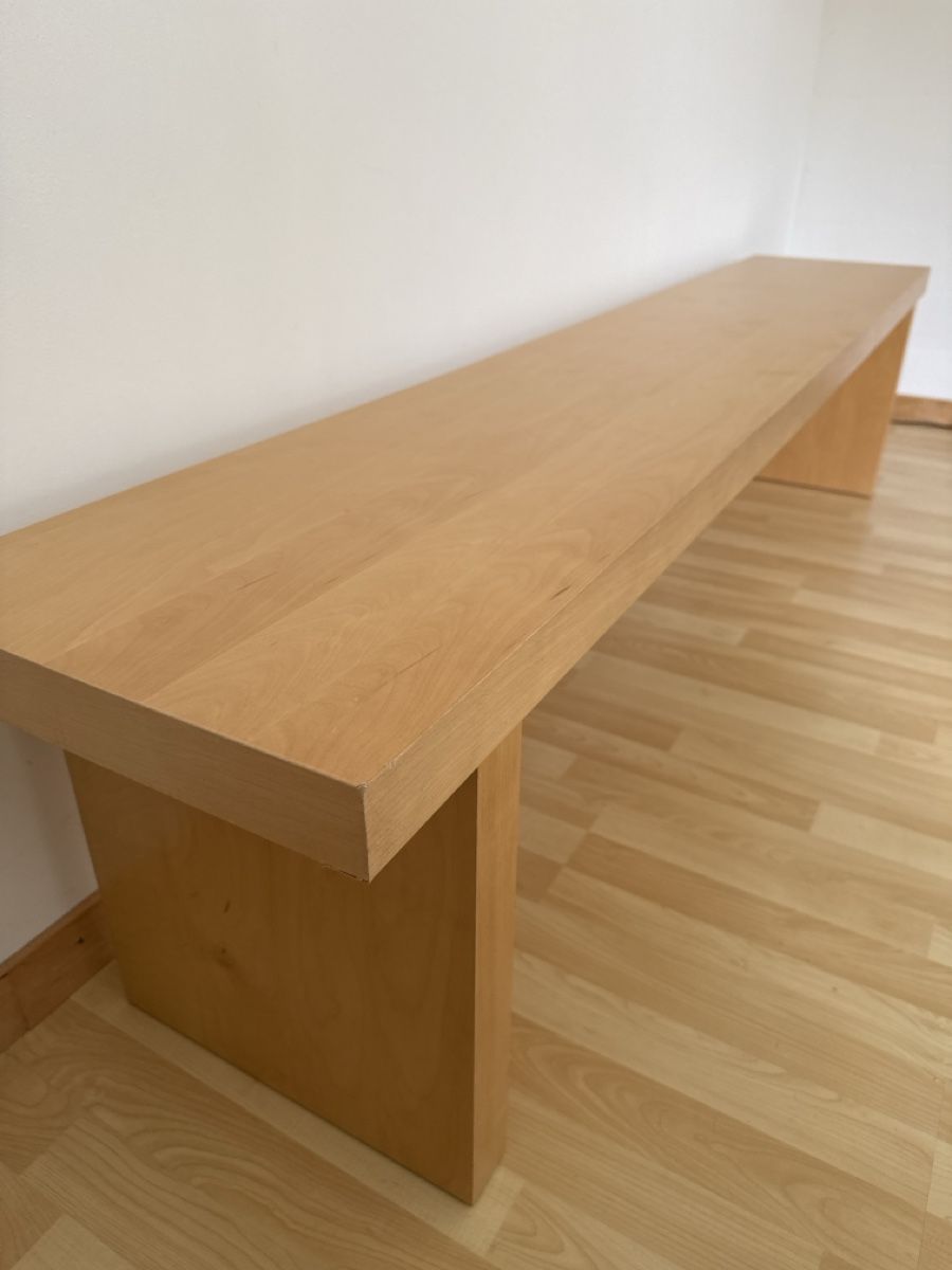 Panchine: Sitzbank hell mit Birkenfurnier – Usato da Hünenberg See venduto da Cheetah4 1