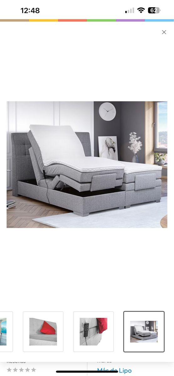 Letti: Lit électrique double 180x200 – Usato da Glion venduto da tef_mfv9 5