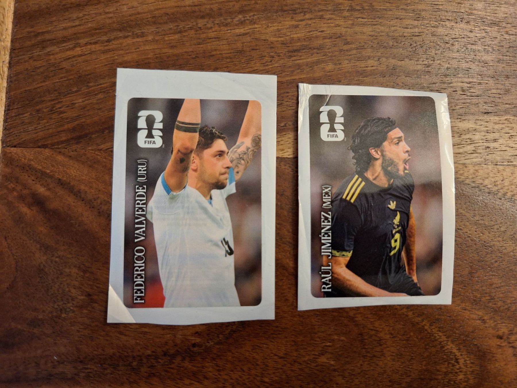 Panini Sammelbilder & Trading cards: 2 Coca-Cola Sticker - Valverde & Jiménez – Gebraucht aus Horgen von snickers58