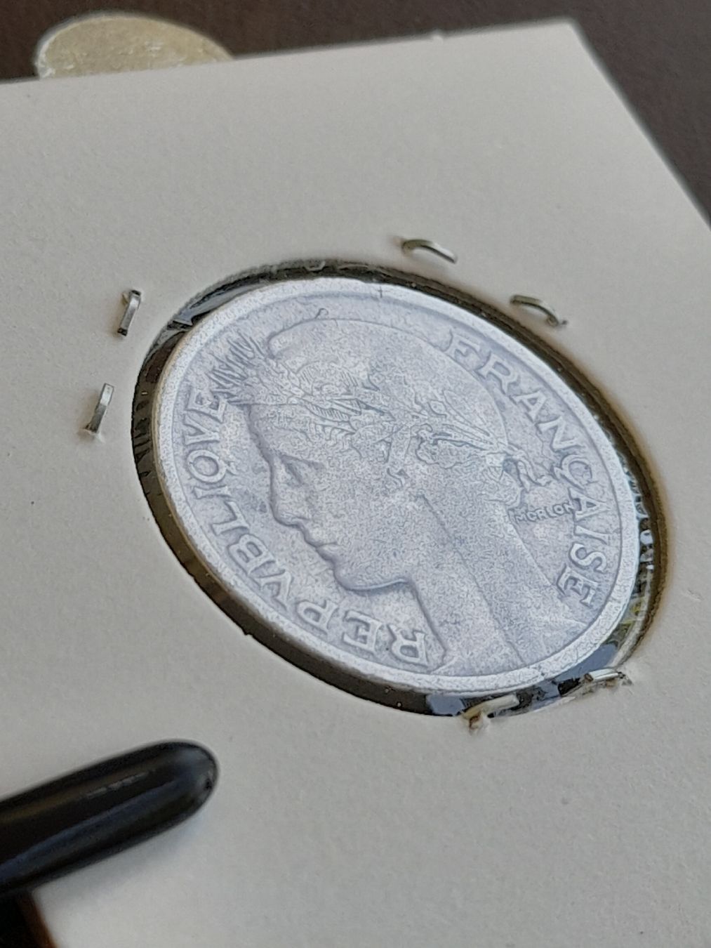 Tutti le monete: 1 Francs 1945 c Alu Frankreich  – Usato da Basel venduto da Basel_20 3
