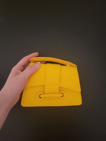 Trendige Mini-Tasche in Gelb - Frühlings-Special!