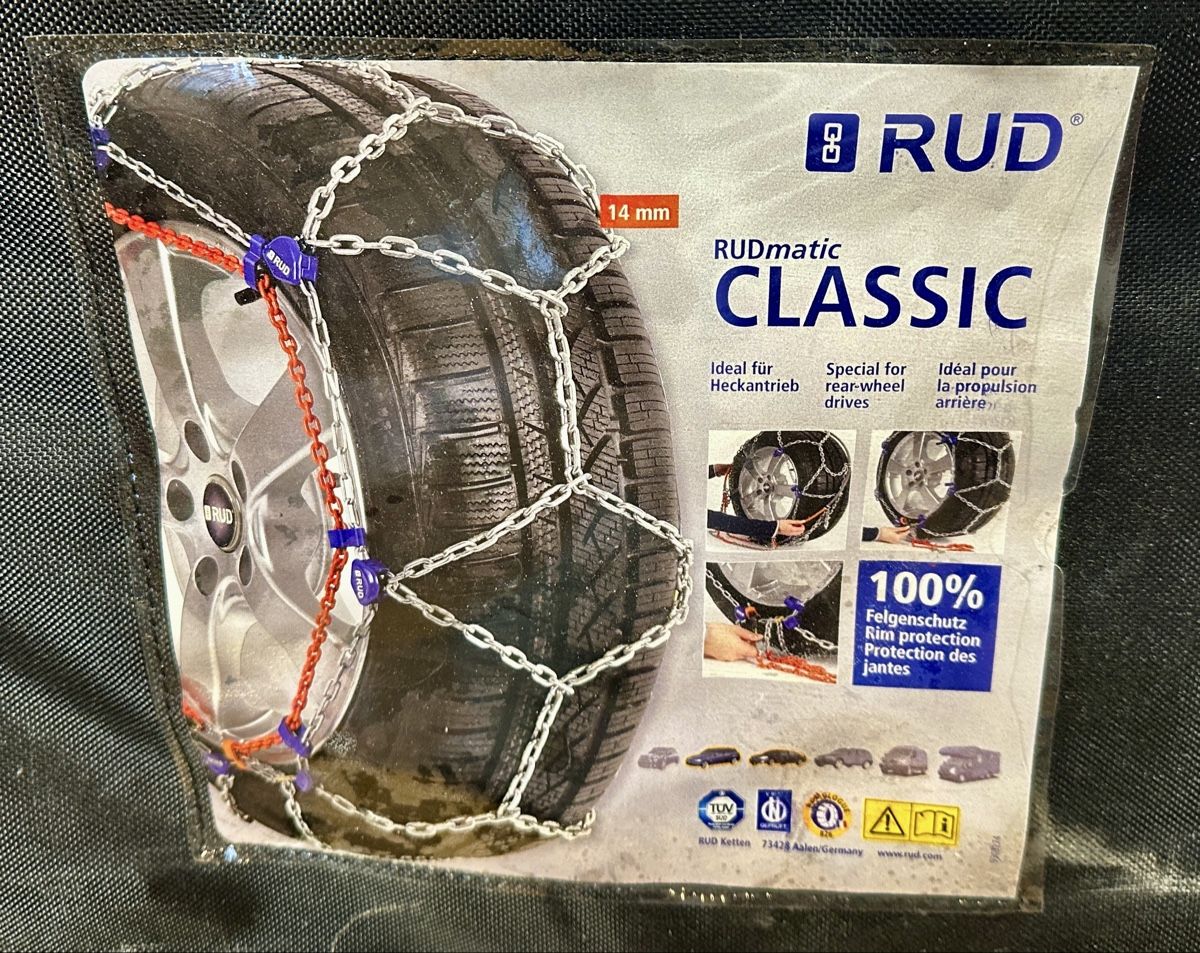 Rud Catene da neve: Satz Schneeketten mit Tasche – Usato da Rumlikon venduto da sch_dcq9