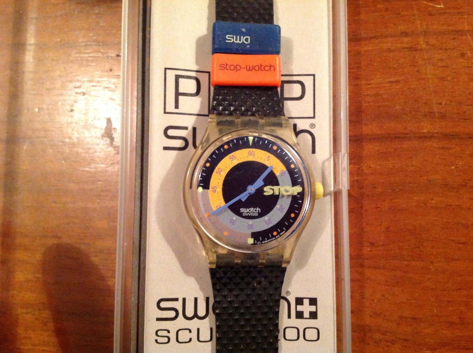 Swatch Uhren: vintage swatch - stop-watch – Gebraucht aus Vuiteboeuf von broticaire 6