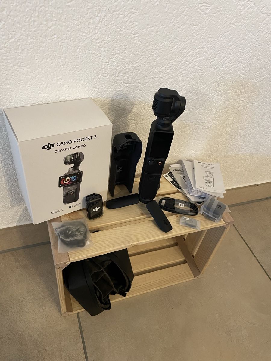 DJI Camcorder: Caméra DJI Osmo Pocket 3 Creator Combo état comme neuf – Neu und originalverpackt aus Courtételle von chl_kj2l 5