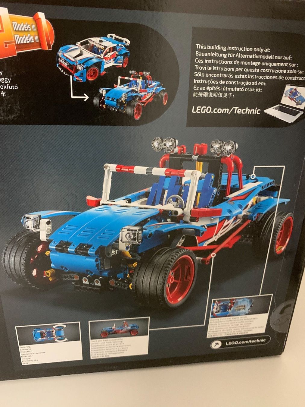 Giochi: Grosser Lego Technic Rallye Rennwagen – Nuovo e nell'imballaggio originale da Wegenstetten venduto da Sportcrispy 6