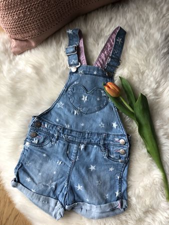 Süessi Jeanslatzhose mit Sternen, Gr. 98⭐