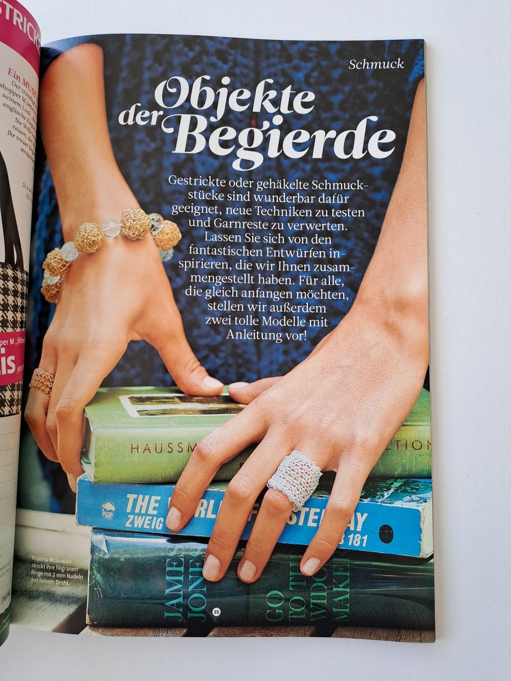 Riviste & Magazine: Strickheft The knitter Ausgabe 13 / 2013 Strickdesign – Usato da Glashütten venduto da Schwebefisch 2