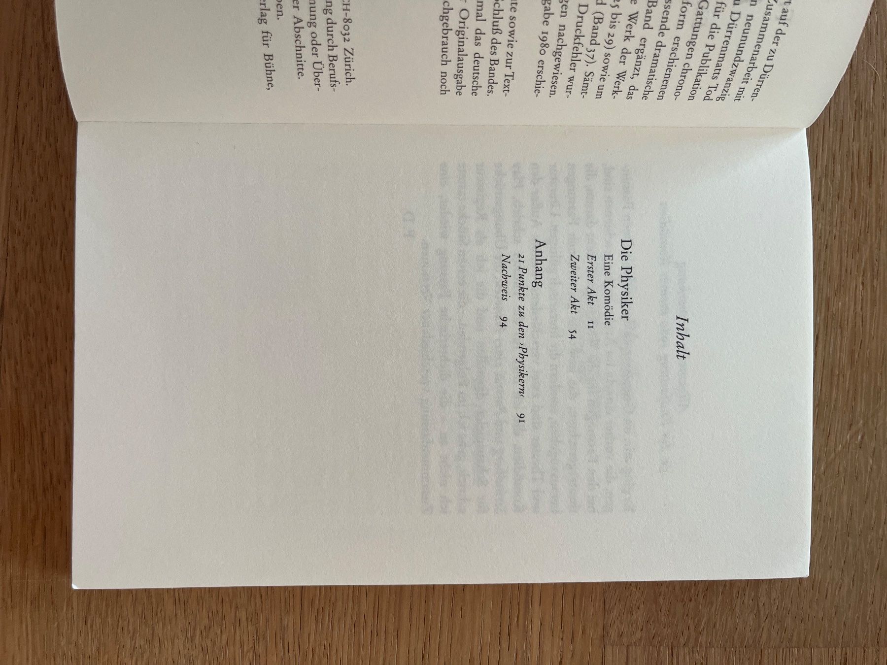 Libri: Friedrich Dürrenmatt "Die Physiker" Komödie – Usato da Laupen BE venduto da lee_ym6v 4