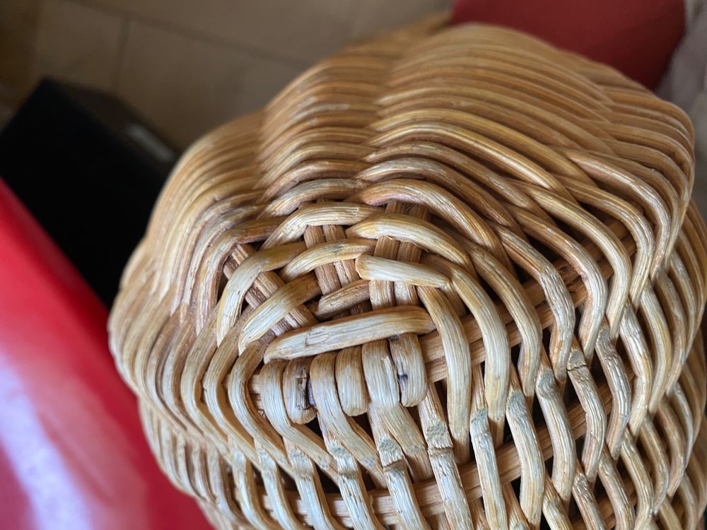 IKEA Korbsessel Rattansessel HARADS mit Kissen Kaufen auf Ricardo