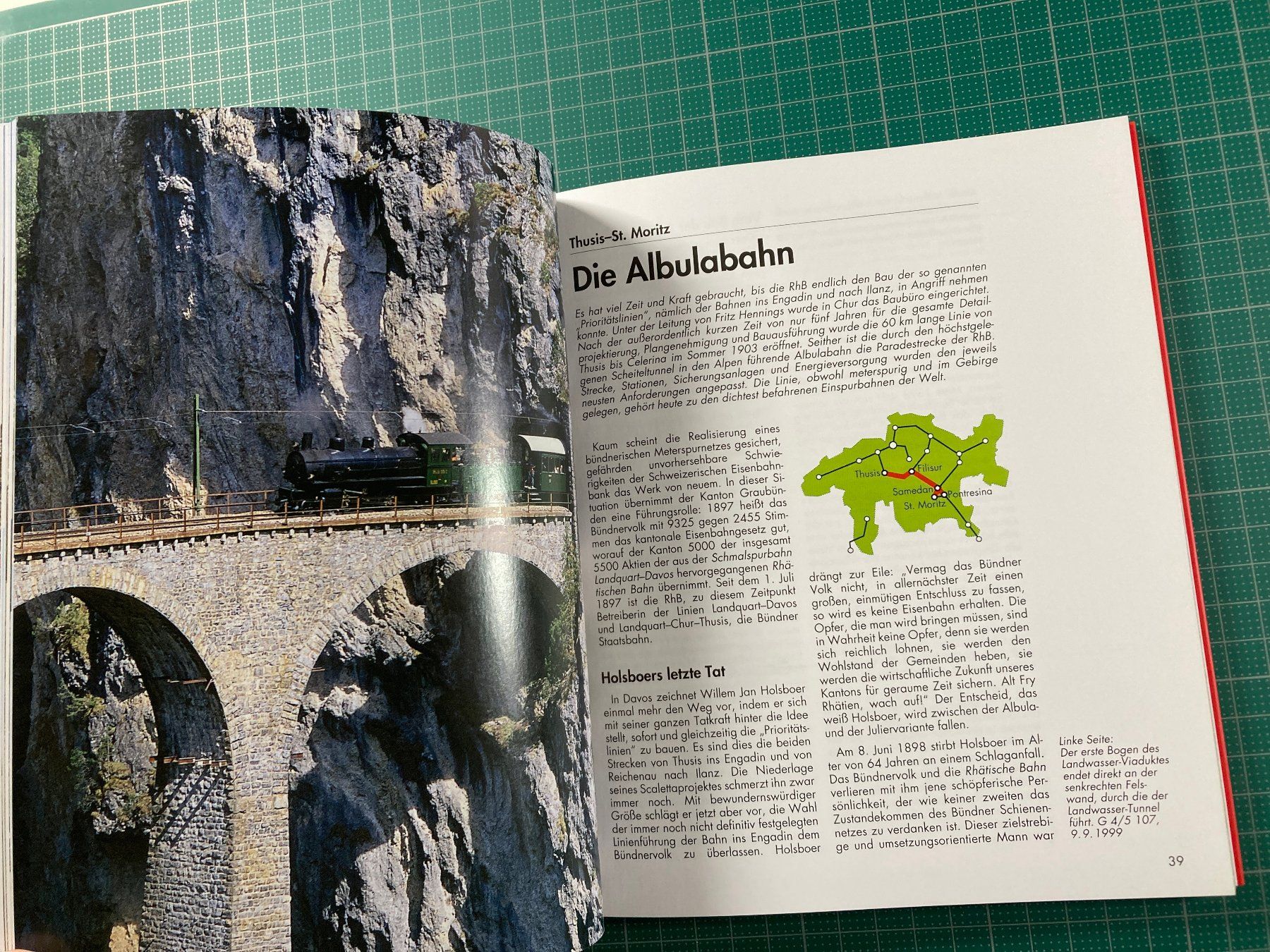 Libri: Bernhard Studer: Die Rhätische Bahn – Usato da Lenzburg venduto da fh1 3