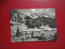 Obertoggenburg Alpli mit Säntis s/w Karte