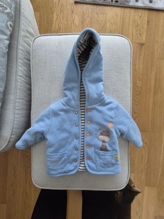 Wendejacke ca Grösse 56 und Badehandschuh