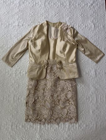 Cocktailkleid mit Jäckli, Gr. M, NEU!