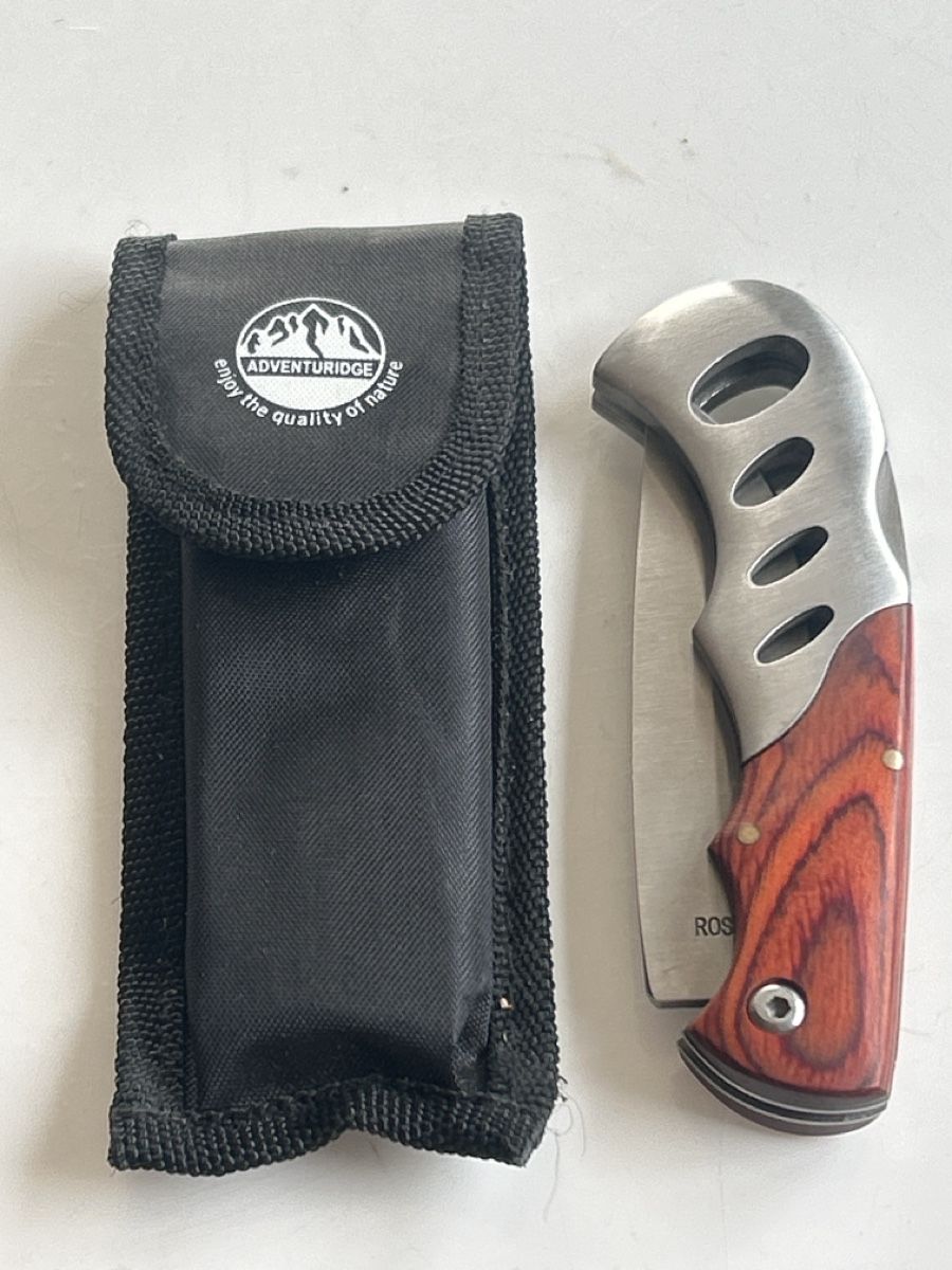 Coltelli tascabile: Klappmesser "EIE" Rostfrei mit Holzgriff (S25) – Usato da Neuenhof venduto da bro_9zsg